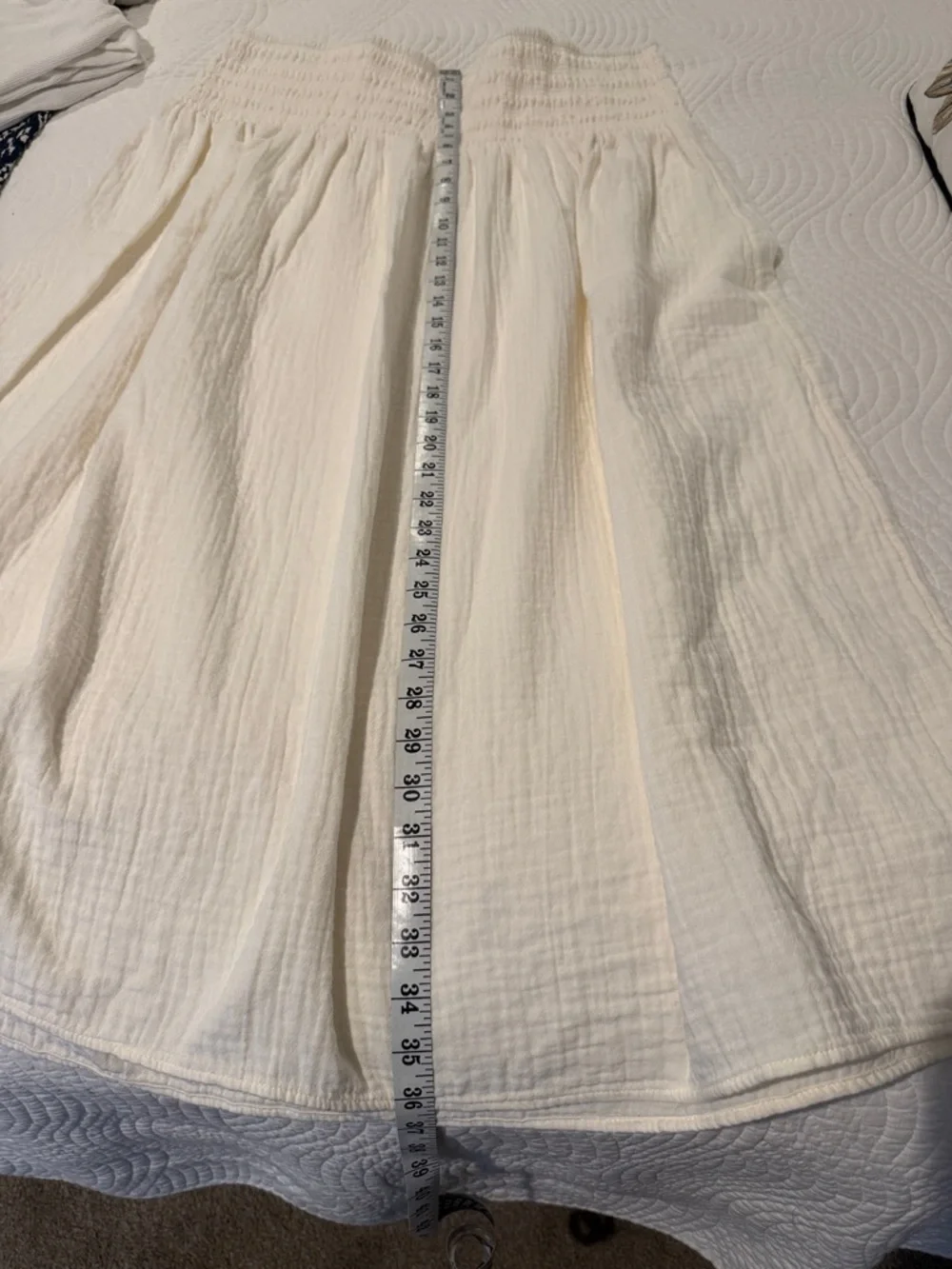Old Navy High-Waisted Crinkle Gauze Smocked Skirt - Sz XL - EUC - Picture 5 of 5